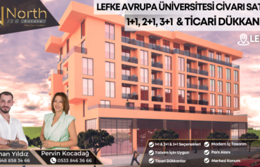 ⭐️ Lefke Avrupa Üniversitesi Civarı Satılık 1+1, 2+1, 3+1 & Ticari Dükkanlar ⭐️